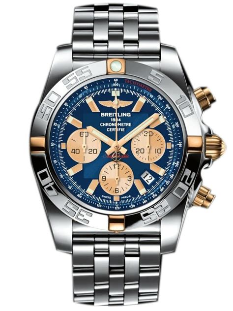 breitling watches red face|Breitling blue face chronograph.